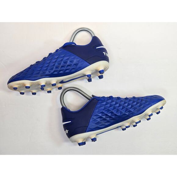 NIKE Tiempo Legend VIII Academy FG Men's Soccer Cleats Style AT6881-414 Sz 2.5Y - Picture 3 of 6